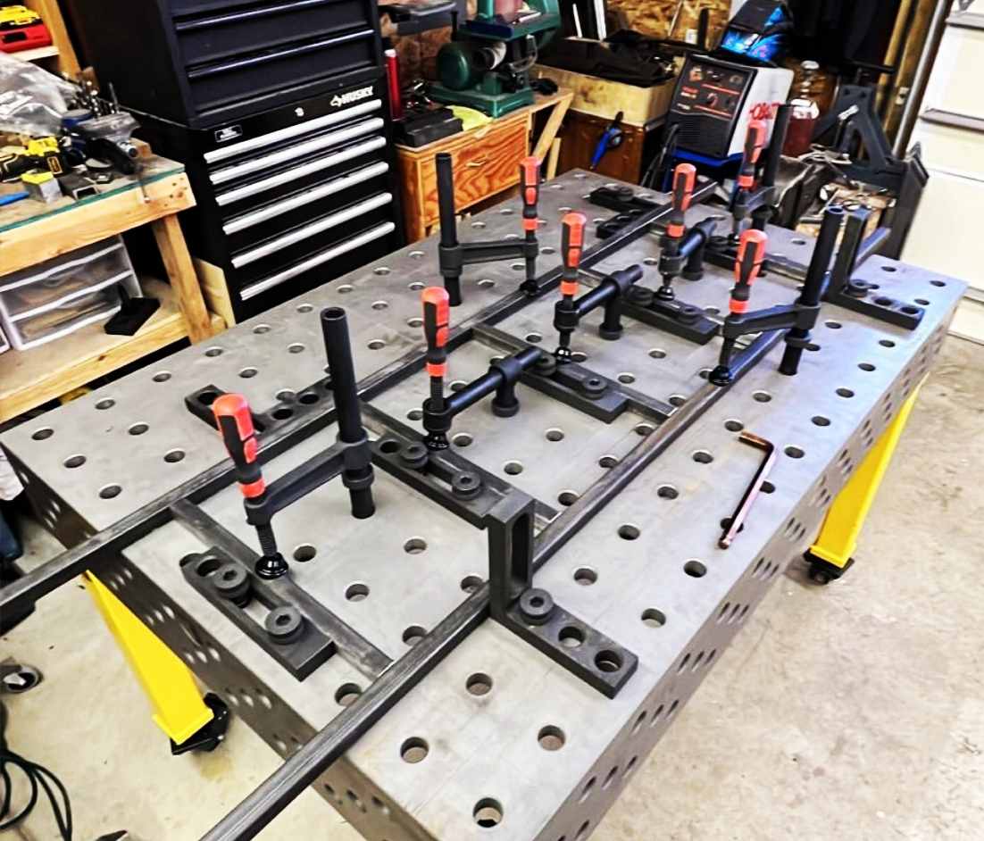 SWJIG 3D welding tables are ideal for frame welding, offering precision alignment, modular fixtures, and nitrided surfaces for durability. Perfect for automotive frames, steel structures, and metal fabrication, SWJIG welding tables enhance accuracy, reduce setup time, and ensure high-quality, repeatable welds in every project.